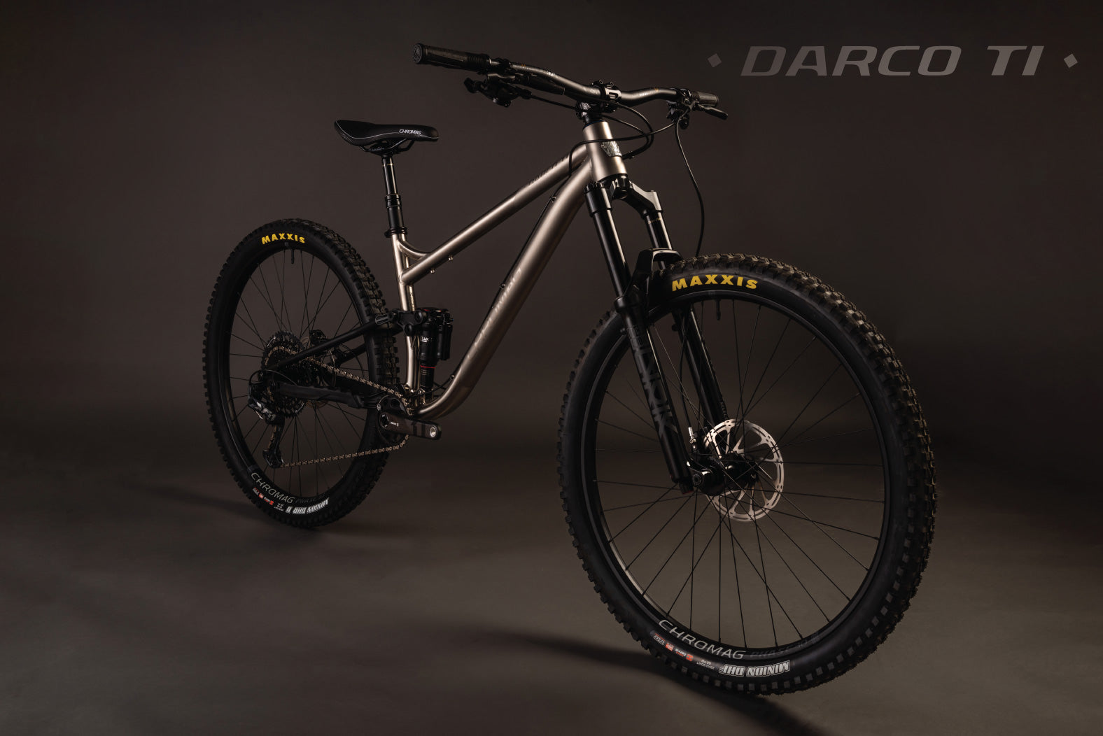 Darco Ti Full Suspension Titanium Mountain Bike Chromag Bikes